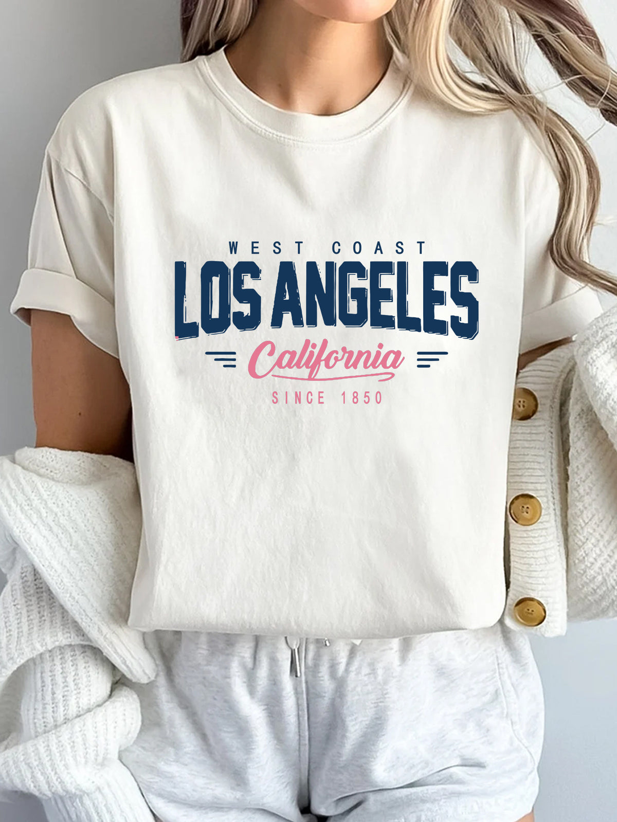 European and American Women's Casual Multi-Color Round Neck Short-Sleeved Simple Fashion Sports Tops Pure Color Loose Printed T-Shirts