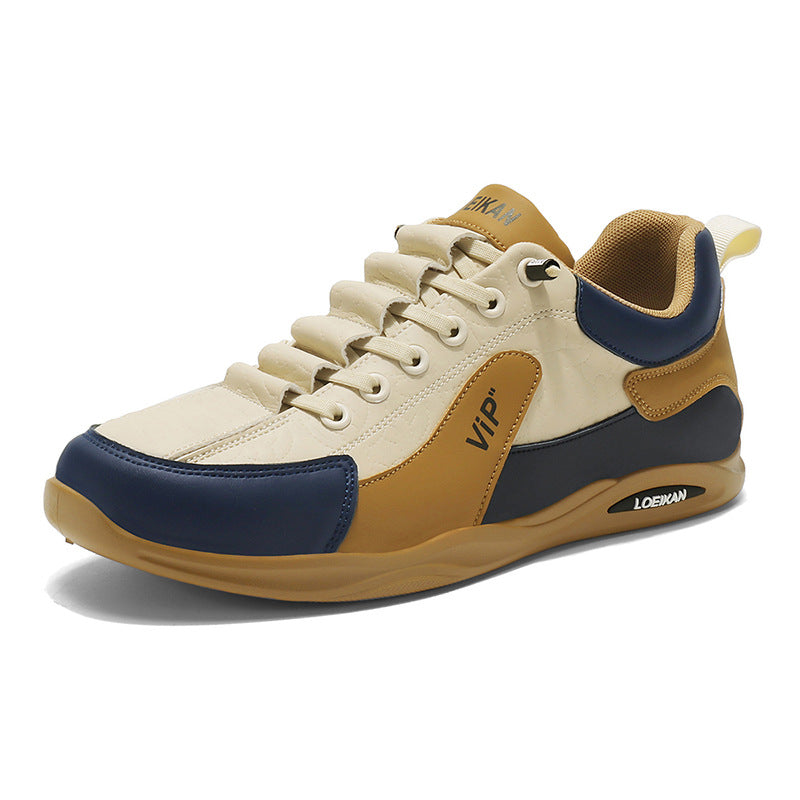 Slip-on Men's Shoes Spring 2025 New Casual Sneakers Men's Fashion Contrast Color Sneakers Outdoor Sports Forrest Gump Shoes