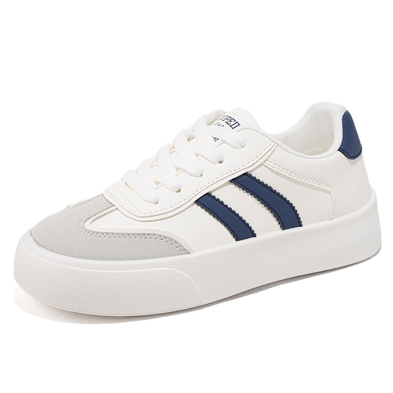 White Shoes Women's Autumn New Women's Shoes 2024 Students Soft Bottom Casual Sports Board Shoes Chic Style Flat Women's Shoes Trendy