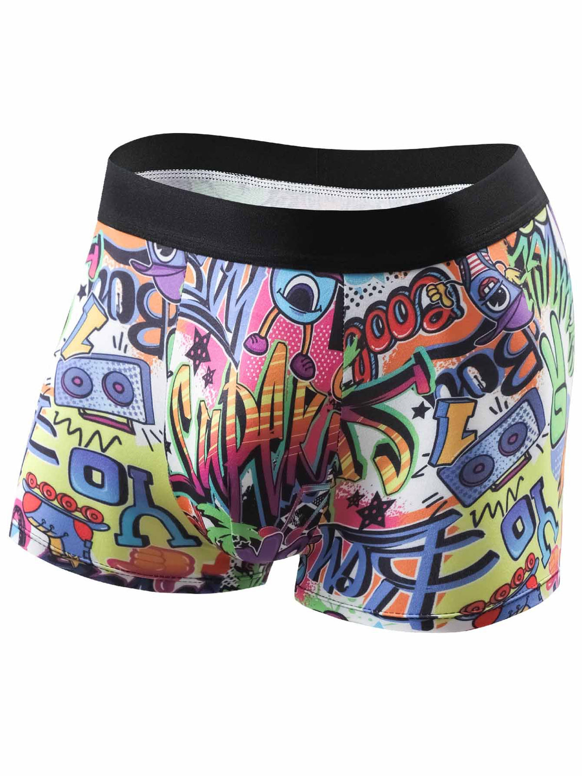 Men's Trendy Boxer Briefs from Foreign Trade Source Factory, Sexy Mid-Rise Breathable Boxer Shorts in Stock