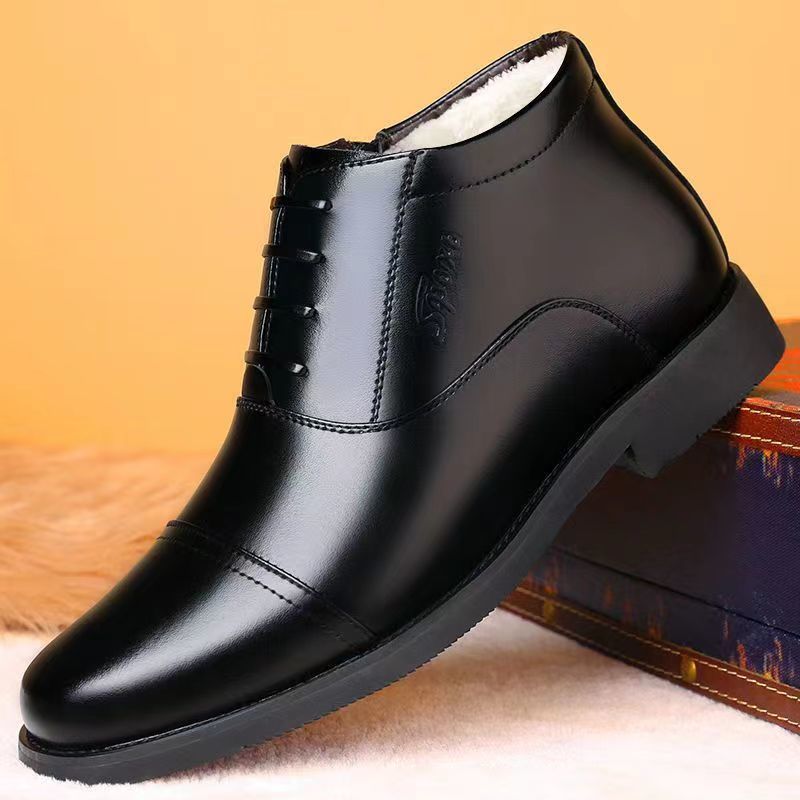 Special clearance men's cotton shoes men's thick cotton shoes antifreeze warm leisure middle-aged and elderly two cotton shoes special clearance