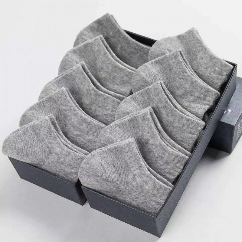 One-Piece Drop-Shipping Men's and Women's Four-Season Anti-Odor and Sweat-Absorbent Short Socks Disposable Socks Men's Welfare Cotton Socks