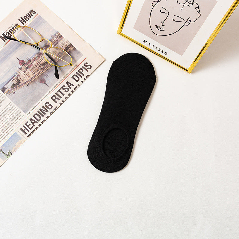One-Piece Drop-Shipping Men's and Women's Four-Season Anti-Odor and Sweat-Absorbent Short Socks Disposable Socks Men's Welfare Cotton Socks