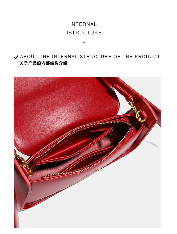 Bolso de Novia Rojo Estilo Lujo