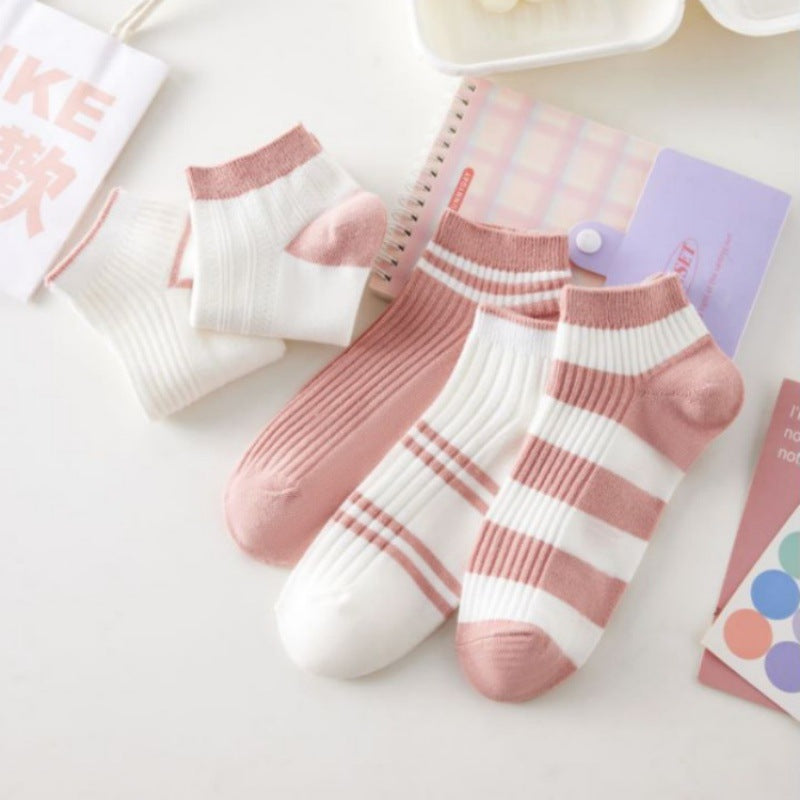 One-Piece Drop-Shipping Men's and Women's Four-Season Anti-Odor and Sweat-Absorbent Short Socks Disposable Socks Men's Welfare Cotton Socks
