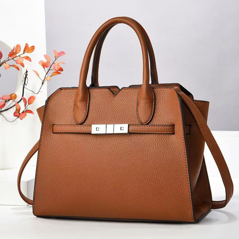 Ready-Made Lock Women's Bags, Fashionable Women's Bags, Large-Capacity Shoulder Crossbody Bags, High-End Handbags for Women