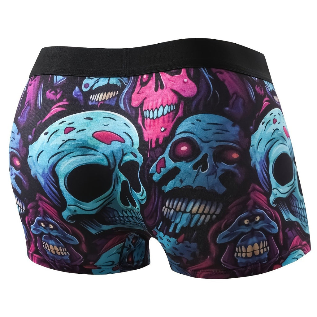 Men's Trendy Boxer Briefs from Foreign Trade Source Factory, Sexy Mid-Rise Breathable Boxer Shorts in Stock