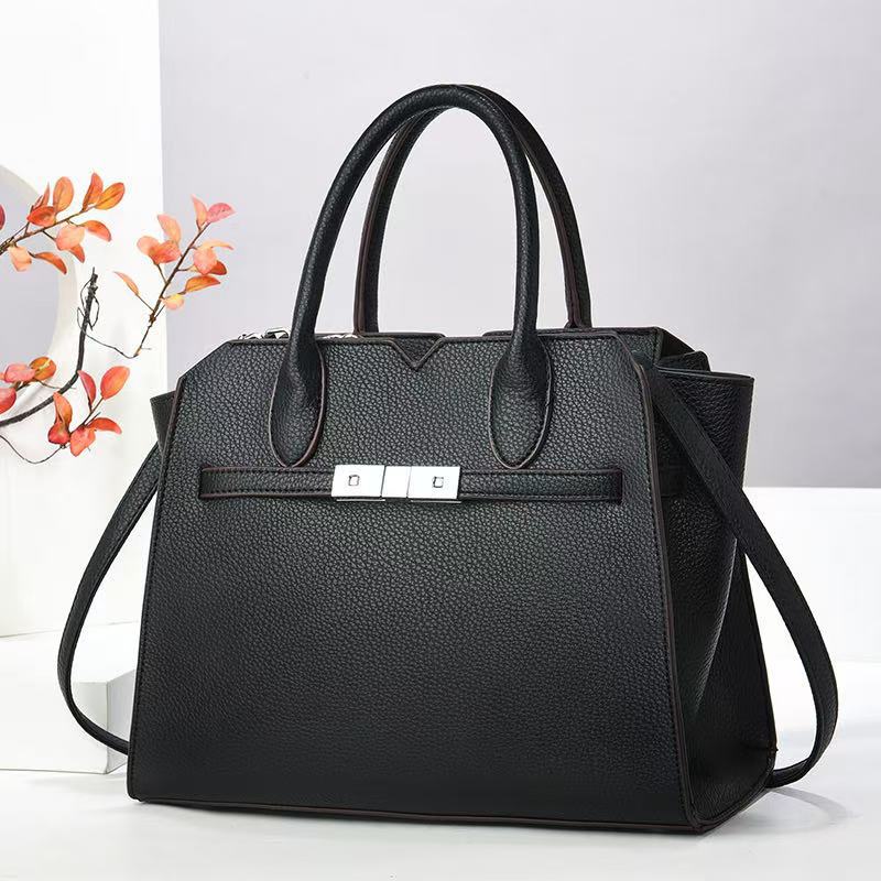 Ready-Made Lock Women's Bags, Fashionable Women's Bags, Large-Capacity Shoulder Crossbody Bags, High-End Handbags for Women
