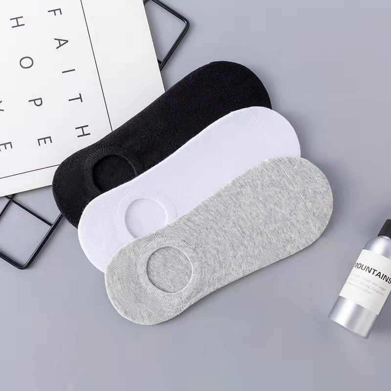 One-Piece Drop-Shipping Men's and Women's Four-Season Anti-Odor and Sweat-Absorbent Short Socks Disposable Socks Men's Welfare Cotton Socks
