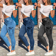 Jeans con Bordado y Cremalleras para Hombre