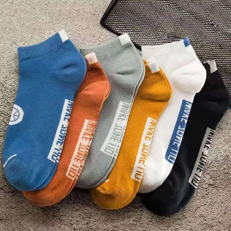 One-Piece Drop-Shipping Men's and Women's Four-Season Anti-Odor and Sweat-Absorbent Short Socks Disposable Socks Men's Welfare Cotton Socks