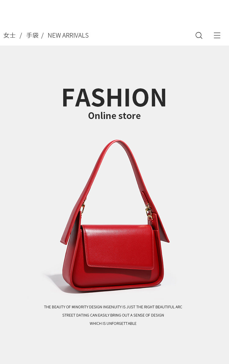 Bolso de Novia Rojo Estilo Lujo