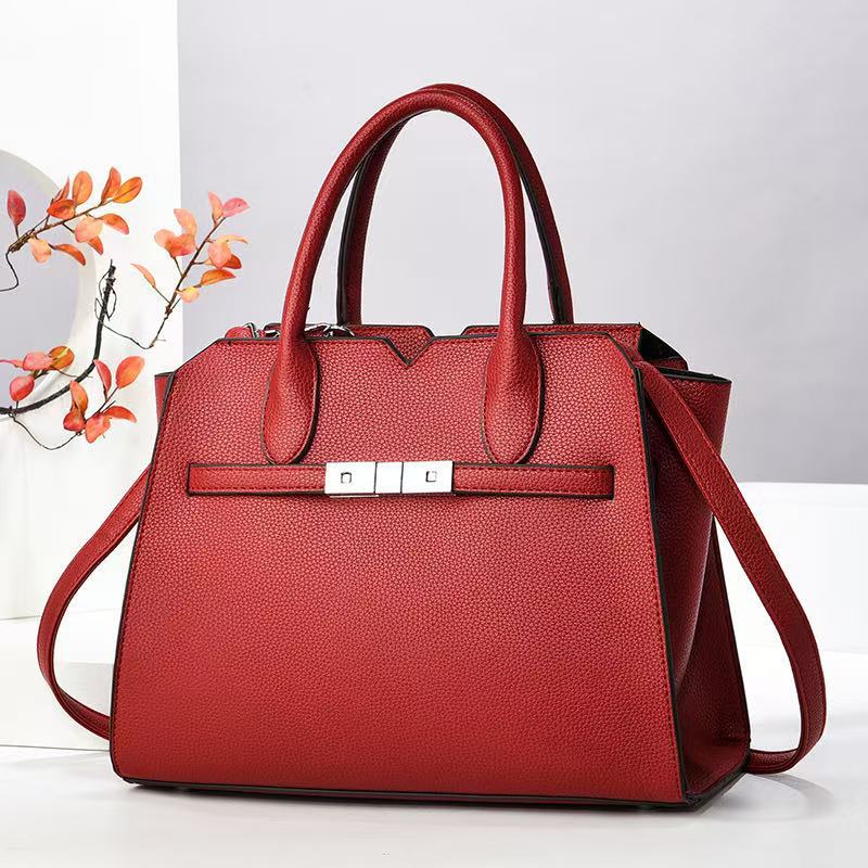 Ready-Made Lock Women's Bags, Fashionable Women's Bags, Large-Capacity Shoulder Crossbody Bags, High-End Handbags for Women