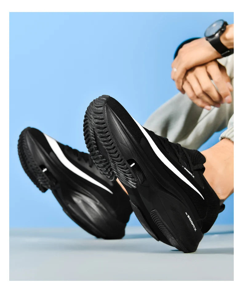 Men Running Shoes Breathable Race Cushioning Outdoor Jogging Sneakers Trainer Luxury shoes Couple Non-Slip Mesh Off-road Shoes