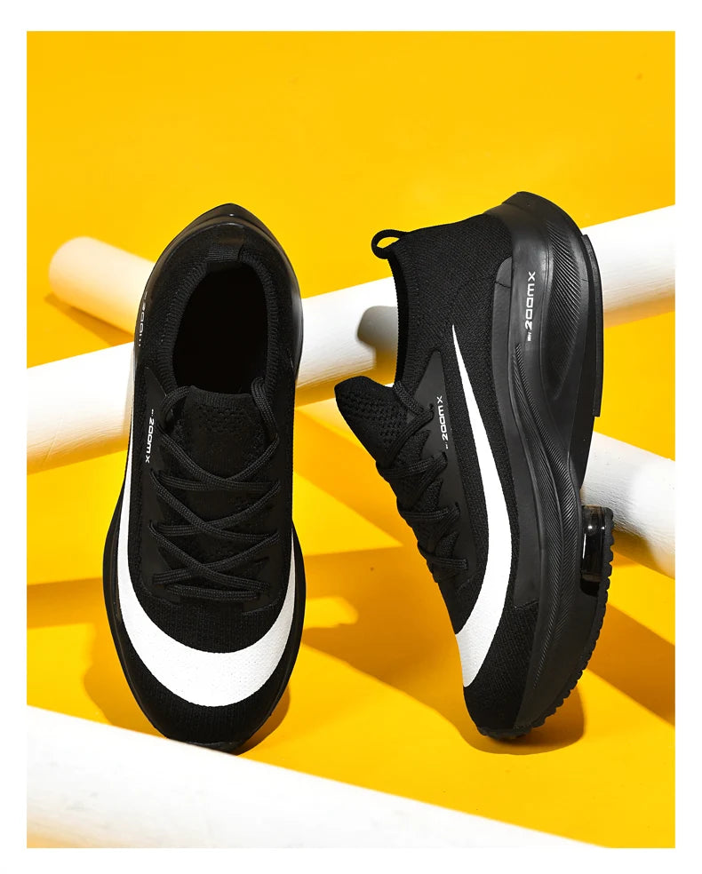 Men Running Shoes Breathable Race Cushioning Outdoor Jogging Sneakers Trainer Luxury shoes Couple Non-Slip Mesh Off-road Shoes
