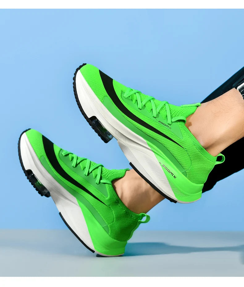 Men Running Shoes Breathable Race Cushioning Outdoor Jogging Sneakers Trainer Luxury shoes Couple Non-Slip Mesh Off-road Shoes