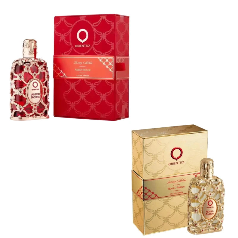 Dubai Royal Amber Perfume 100ml, Unisex Rose Cologne Spray Long Lasting Oriental Fragrance in Glass Bottle for Men & Women