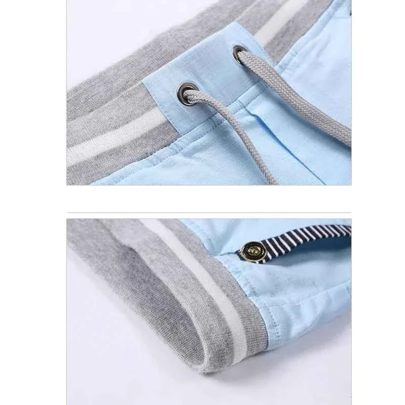 Shorts de Algodón y Lino para Hombre