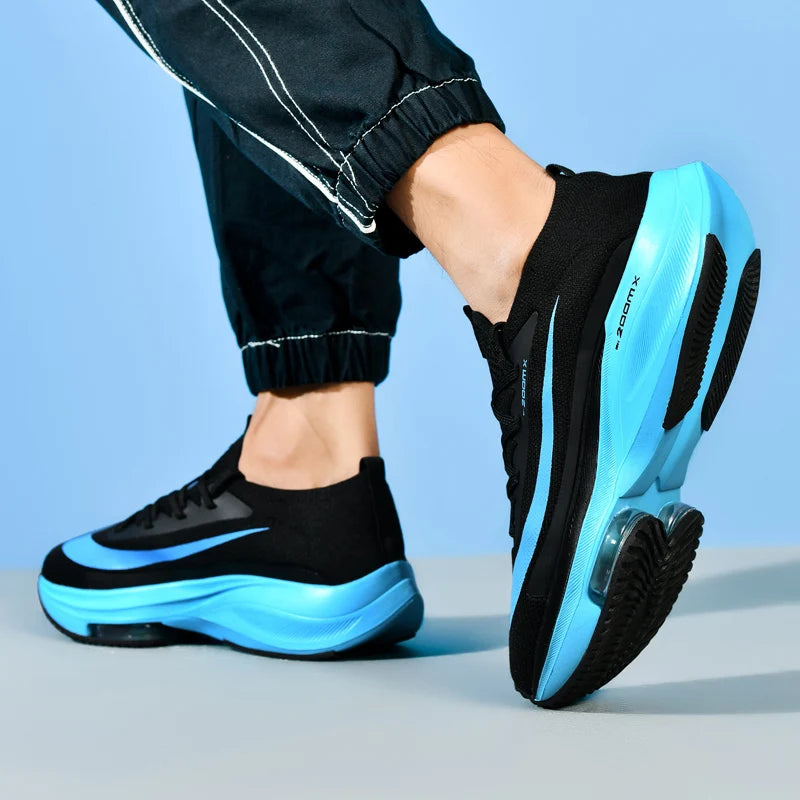 Men Running Shoes Breathable Race Cushioning Outdoor Jogging Sneakers Trainer Luxury shoes Couple Non-Slip Mesh Off-road Shoes