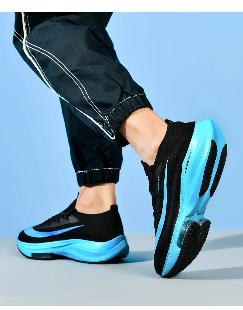 Men Running Shoes Breathable Race Cushioning Outdoor Jogging Sneakers Trainer Luxury shoes Couple Non-Slip Mesh Off-road Shoes