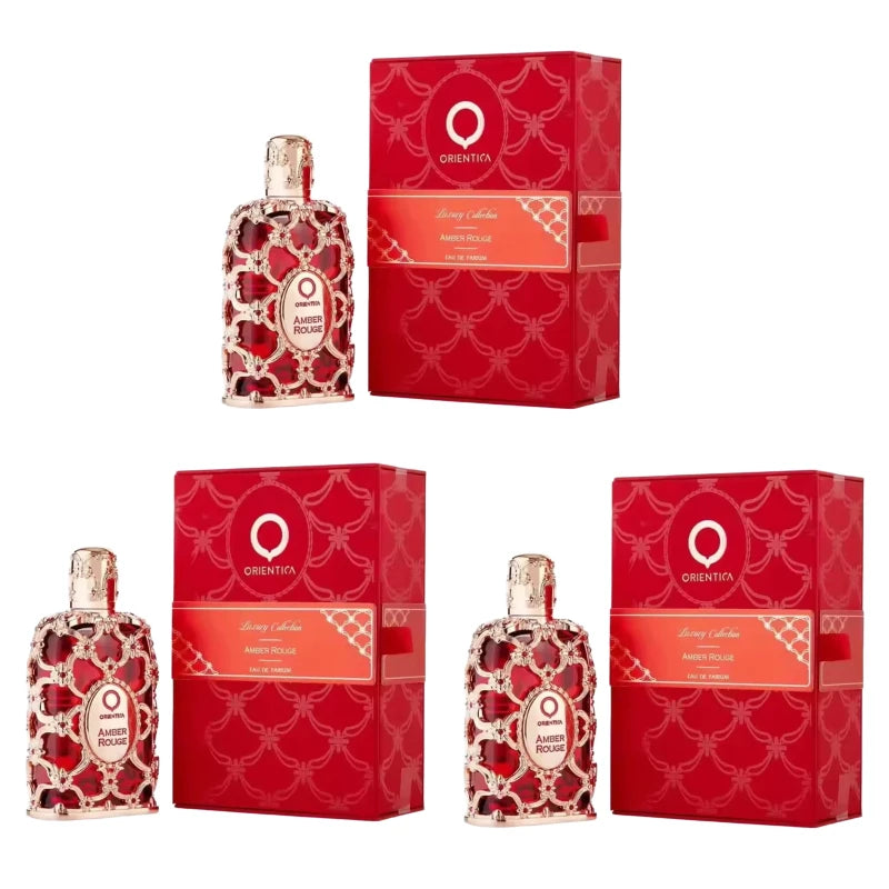 Dubai Royal Amber Perfume 100ml, Unisex Rose Cologne Spray Long Lasting Oriental Fragrance in Glass Bottle for Men & Women