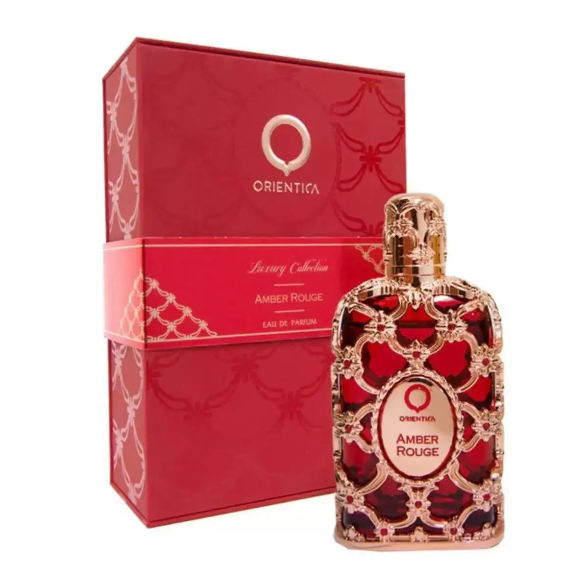 Dubai Royal Amber Perfume 100ml, Unisex Rose Cologne Spray Long Lasting Oriental Fragrance in Glass Bottle for Men & Women