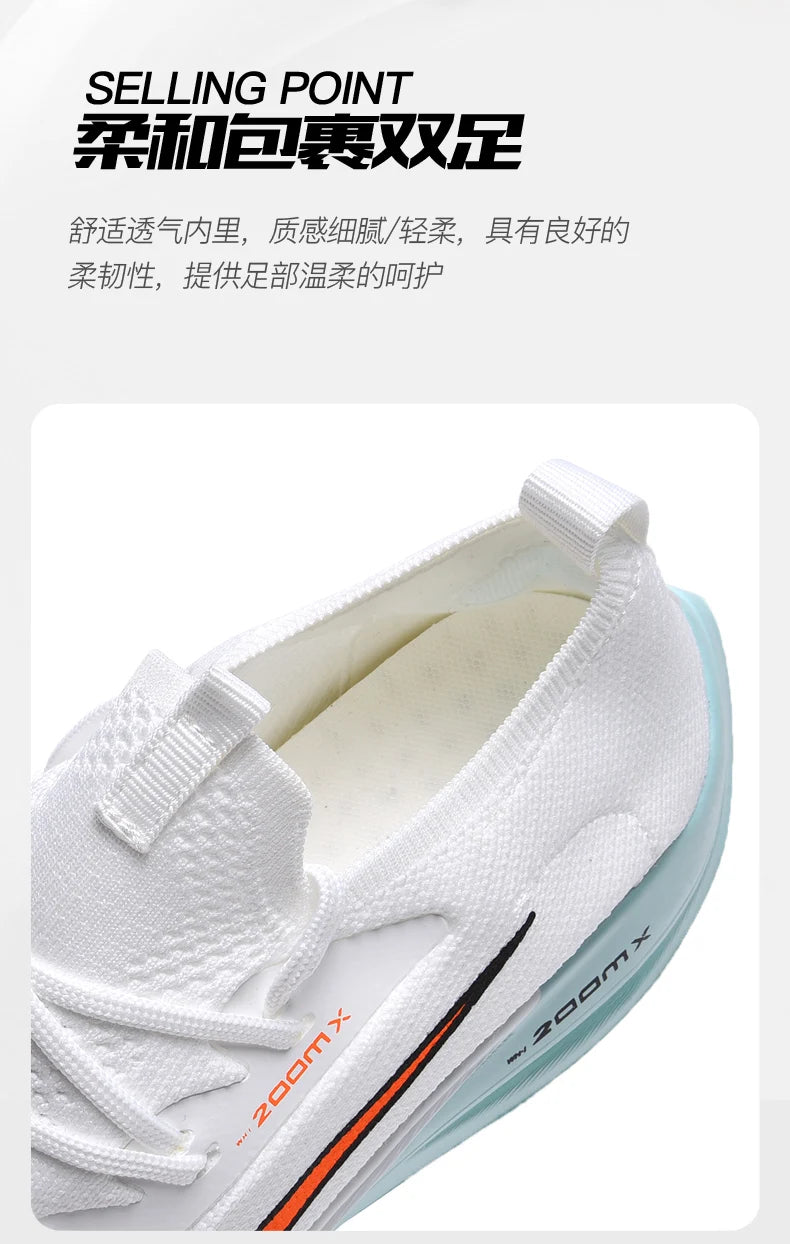 Men Running Shoes Breathable Race Cushioning Outdoor Jogging Sneakers Trainer Luxury shoes Couple Non-Slip Mesh Off-road Shoes